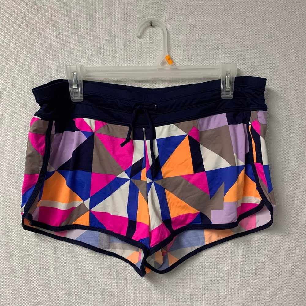 Athleta multicolor shorts - size large - like new